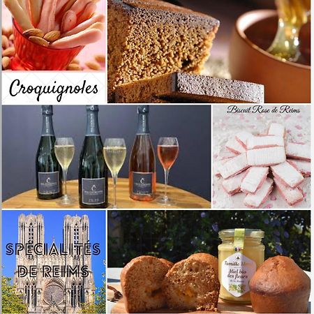 Passage Secret - Ideal Pro, Couples, Familles & Amis - Le Calme En Hypercentre - Wifi Haut Debit - Netflix - Machine A Laver - Gare, Cathedrale, Commerces, Restaurants & Transports En Commun A Moins De 10 Minutes A Pied Reims Buitenkant foto