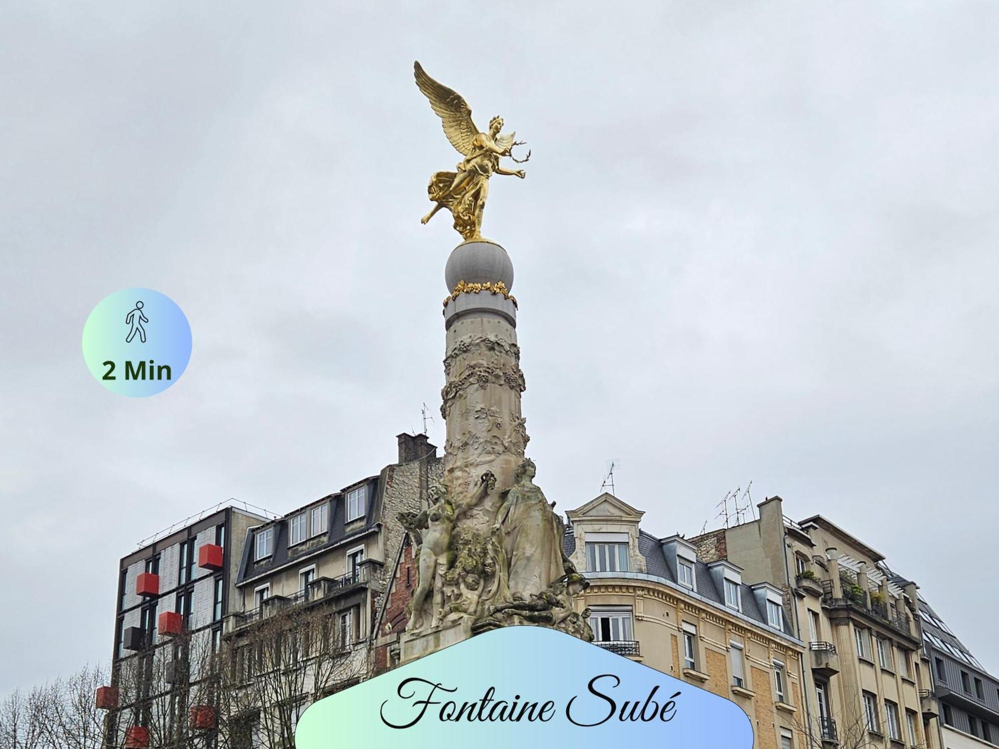 Passage Secret - Ideal Pro, Couples, Familles & Amis - Le Calme En Hypercentre - Wifi Haut Debit - Netflix - Machine A Laver - Gare, Cathedrale, Commerces, Restaurants & Transports En Commun A Moins De 10 Minutes A Pied Reims Buitenkant foto